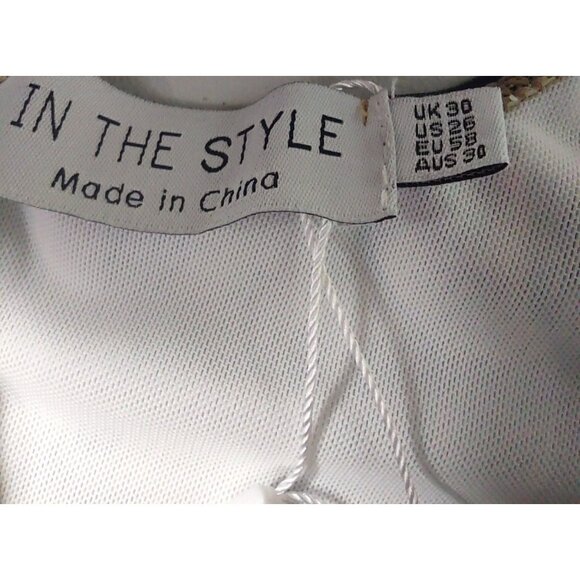 In The Style Brown Women's Leopard Print 2-piece Bikini Set Size 26 NWT - Picture 8 of 16